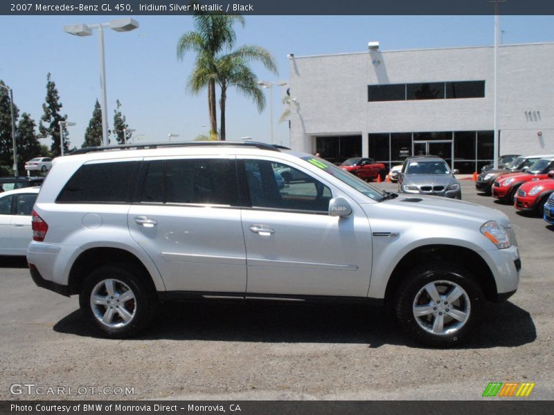 Iridium Silver Metallic / Black 2007 Mercedes-Benz GL 450