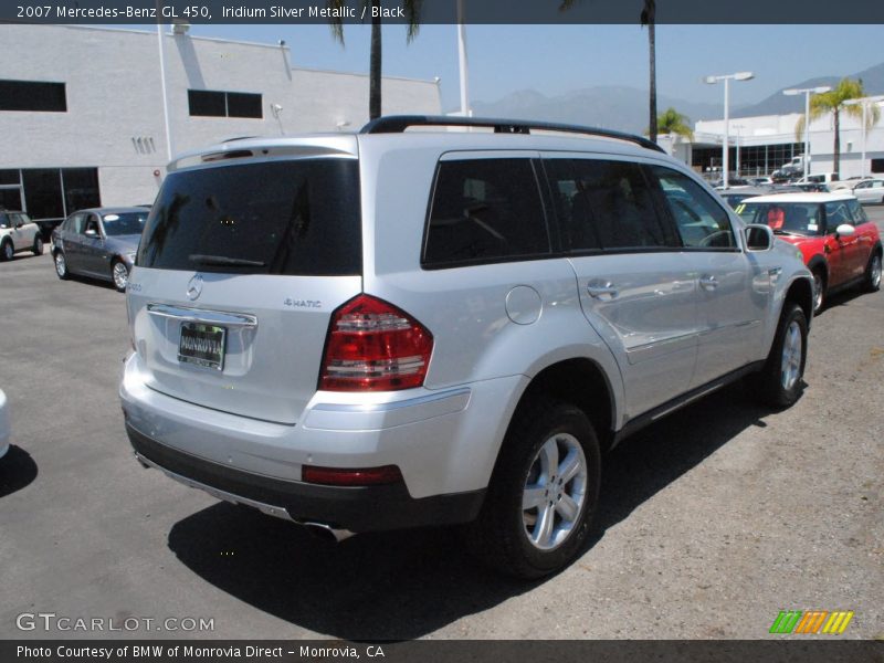 Iridium Silver Metallic / Black 2007 Mercedes-Benz GL 450