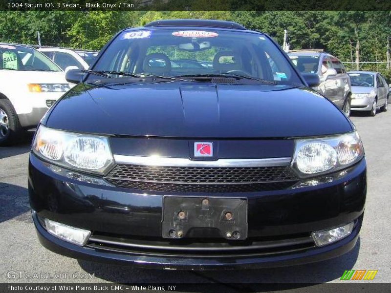 Black Onyx / Tan 2004 Saturn ION 3 Sedan