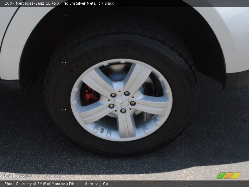 Iridium Silver Metallic / Black 2007 Mercedes-Benz GL 450
