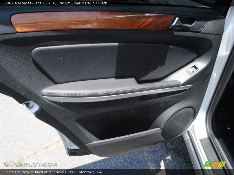 Iridium Silver Metallic / Black 2007 Mercedes-Benz GL 450