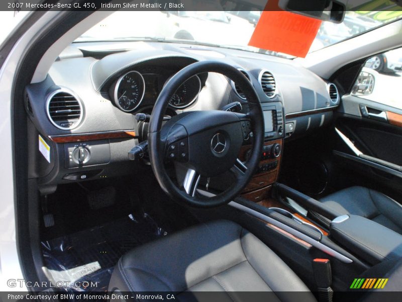 Iridium Silver Metallic / Black 2007 Mercedes-Benz GL 450