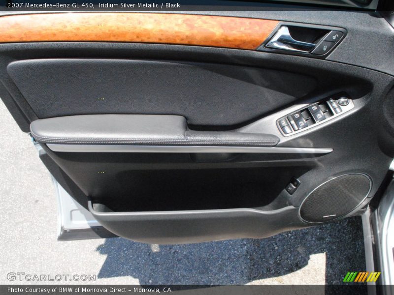 Iridium Silver Metallic / Black 2007 Mercedes-Benz GL 450