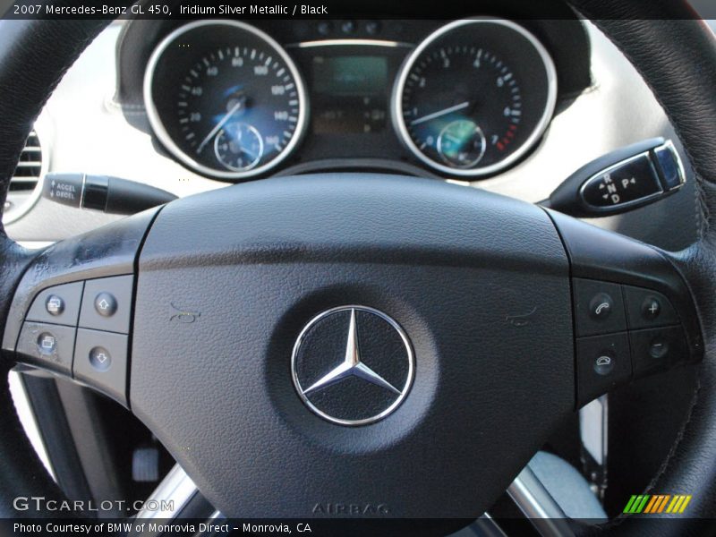Iridium Silver Metallic / Black 2007 Mercedes-Benz GL 450