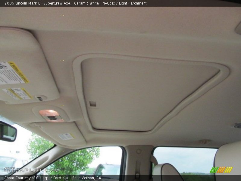 Ceramic White Tri-Coat / Light Parchment 2006 Lincoln Mark LT SuperCrew 4x4