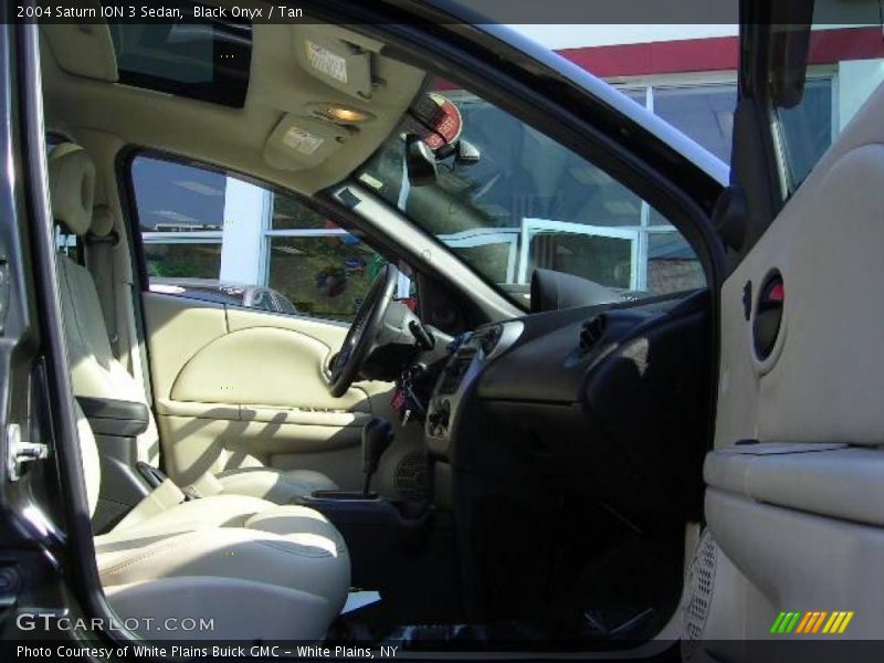 Black Onyx / Tan 2004 Saturn ION 3 Sedan