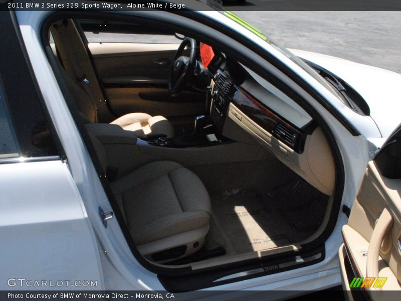 Alpine White / Beige 2011 BMW 3 Series 328i Sports Wagon
