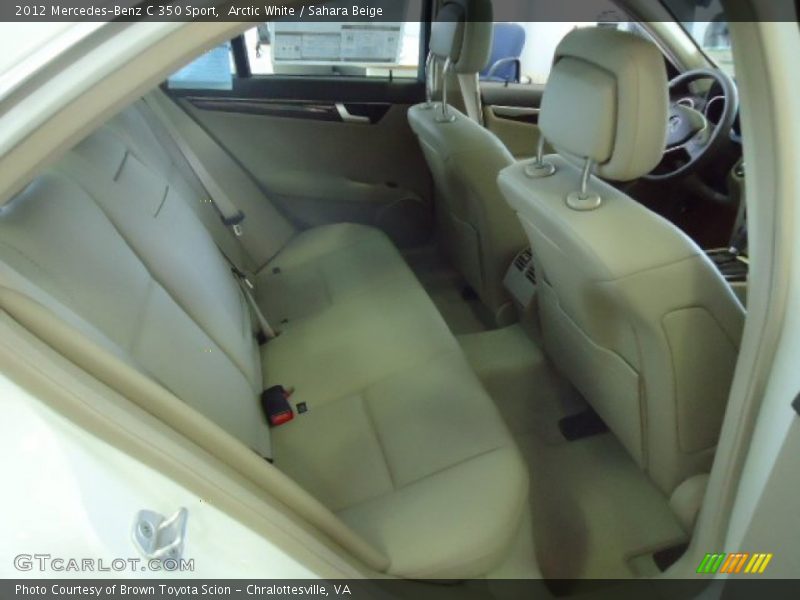 Arctic White / Sahara Beige 2012 Mercedes-Benz C 350 Sport
