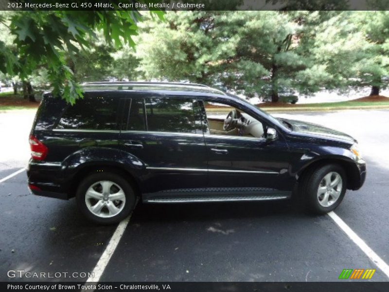 Capri Blue Metallic / Cashmere 2012 Mercedes-Benz GL 450 4Matic
