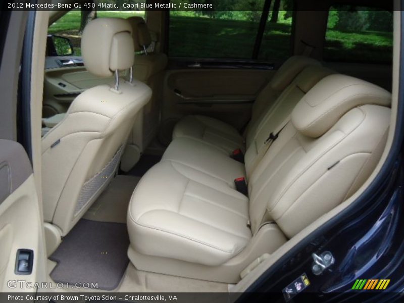 Capri Blue Metallic / Cashmere 2012 Mercedes-Benz GL 450 4Matic