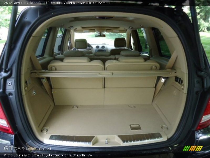 Capri Blue Metallic / Cashmere 2012 Mercedes-Benz GL 450 4Matic