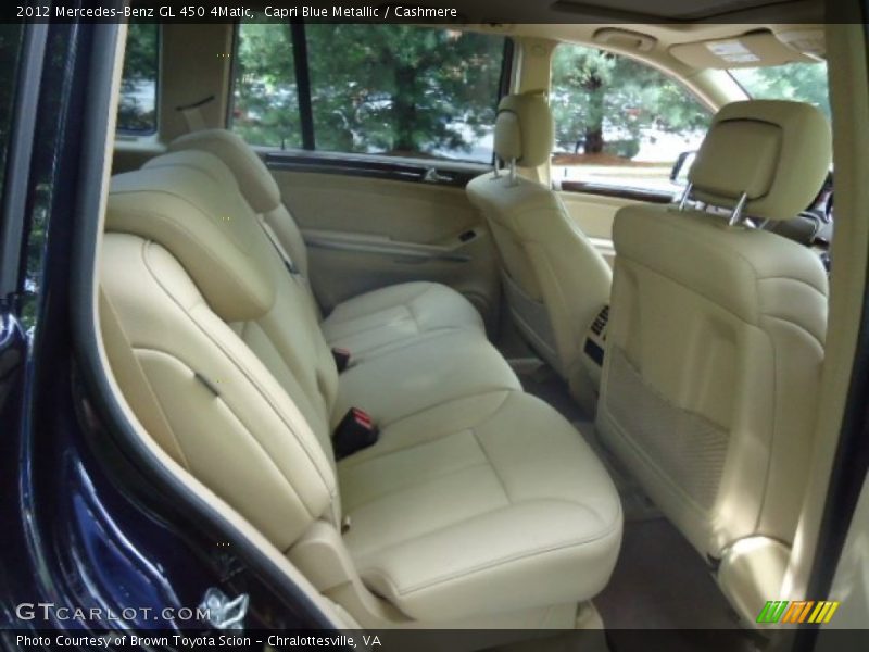 Capri Blue Metallic / Cashmere 2012 Mercedes-Benz GL 450 4Matic