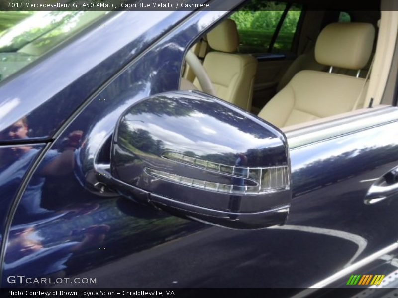 Capri Blue Metallic / Cashmere 2012 Mercedes-Benz GL 450 4Matic