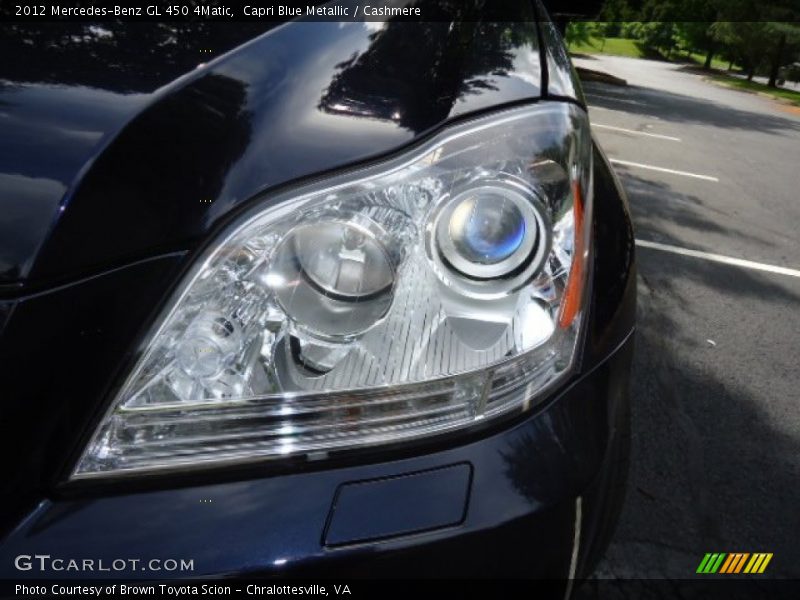 Capri Blue Metallic / Cashmere 2012 Mercedes-Benz GL 450 4Matic