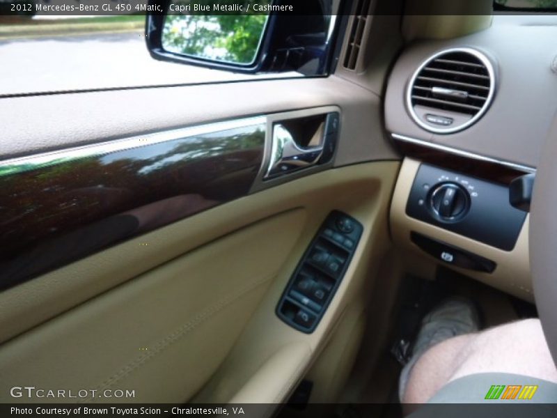 Capri Blue Metallic / Cashmere 2012 Mercedes-Benz GL 450 4Matic
