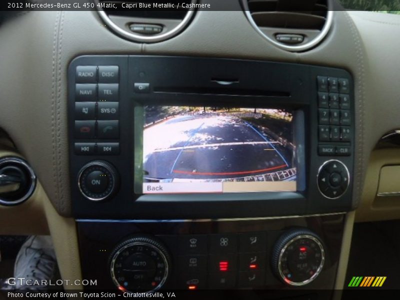 Capri Blue Metallic / Cashmere 2012 Mercedes-Benz GL 450 4Matic