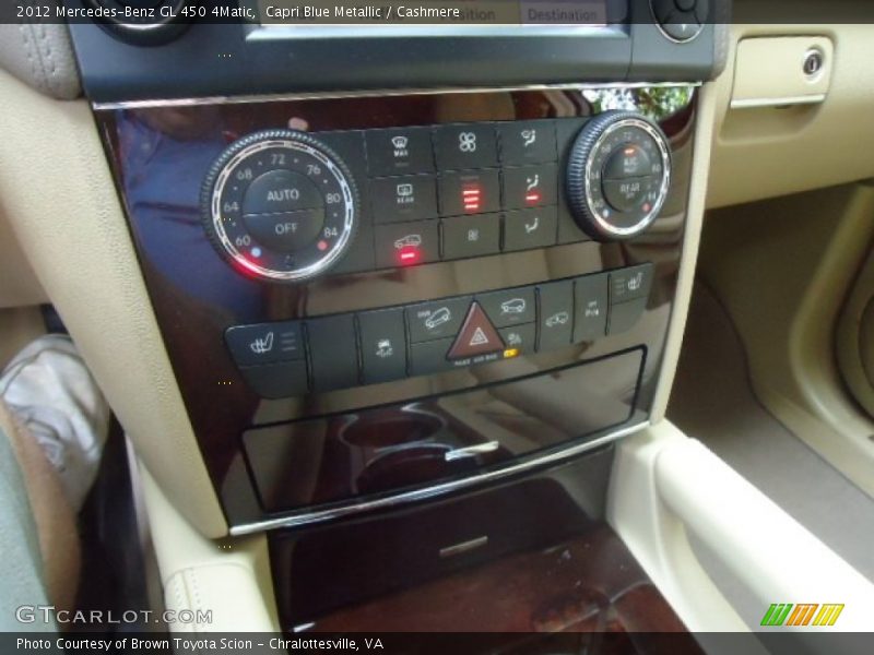Capri Blue Metallic / Cashmere 2012 Mercedes-Benz GL 450 4Matic