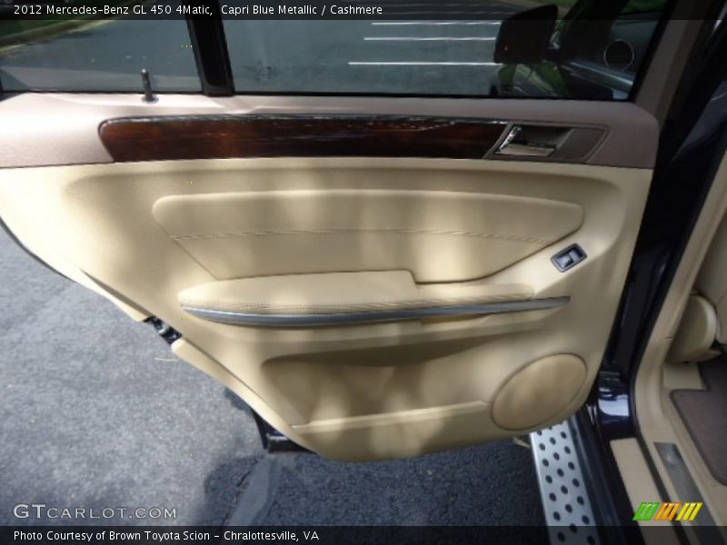 Capri Blue Metallic / Cashmere 2012 Mercedes-Benz GL 450 4Matic