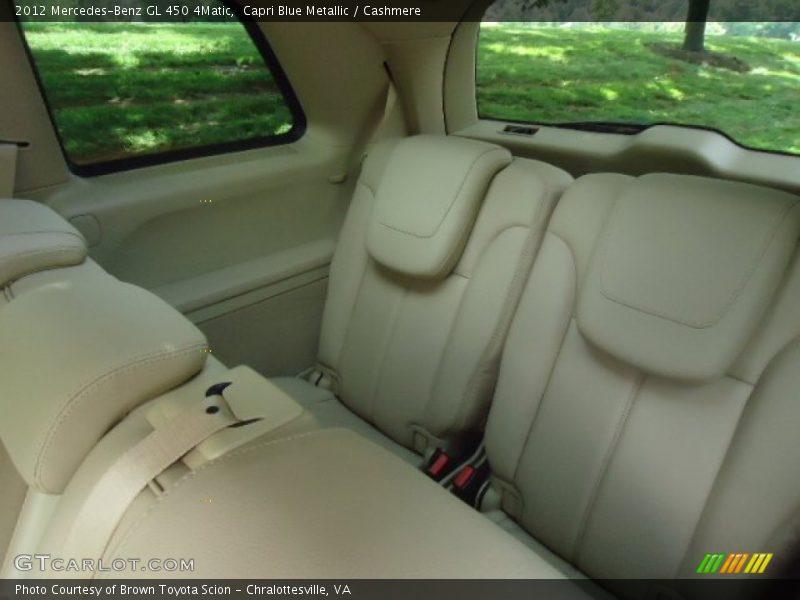 Capri Blue Metallic / Cashmere 2012 Mercedes-Benz GL 450 4Matic