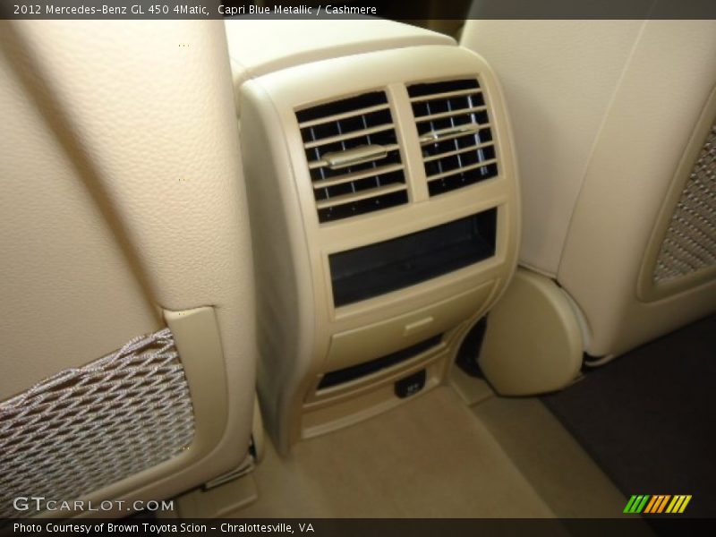 Capri Blue Metallic / Cashmere 2012 Mercedes-Benz GL 450 4Matic