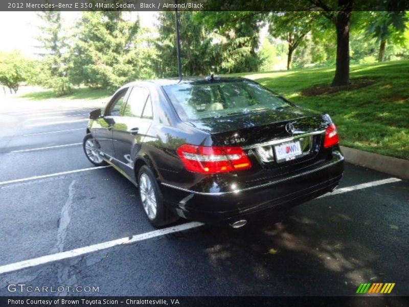 Black / Almond/Black 2012 Mercedes-Benz E 350 4Matic Sedan