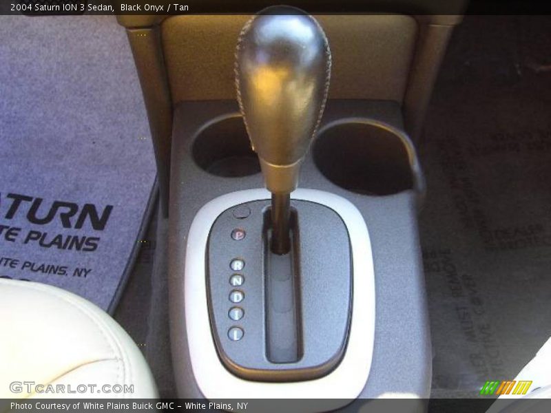 Black Onyx / Tan 2004 Saturn ION 3 Sedan