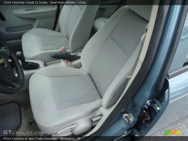 Silver Moss Metallic / Gray 2009 Chevrolet Cobalt LS Sedan