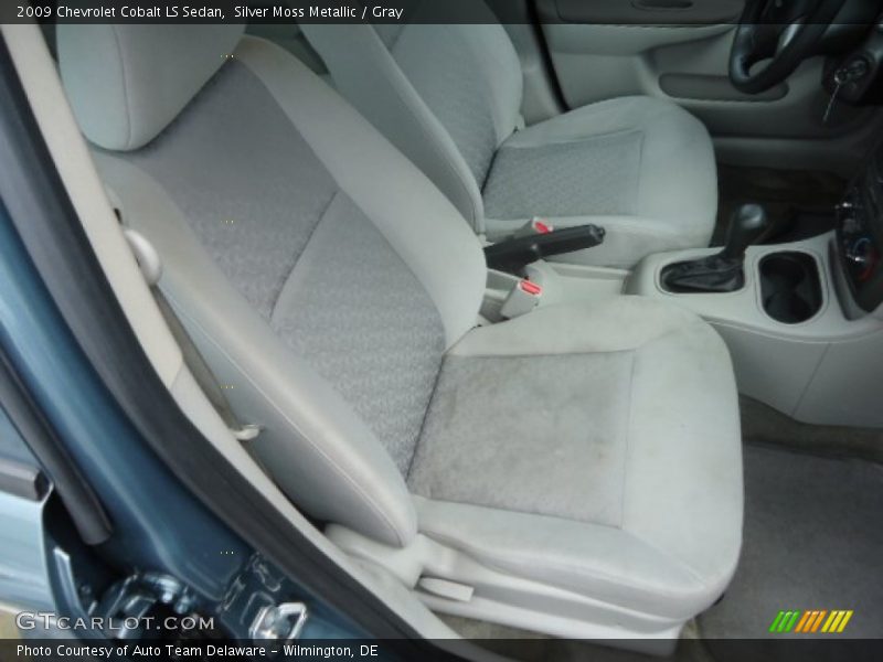 Silver Moss Metallic / Gray 2009 Chevrolet Cobalt LS Sedan