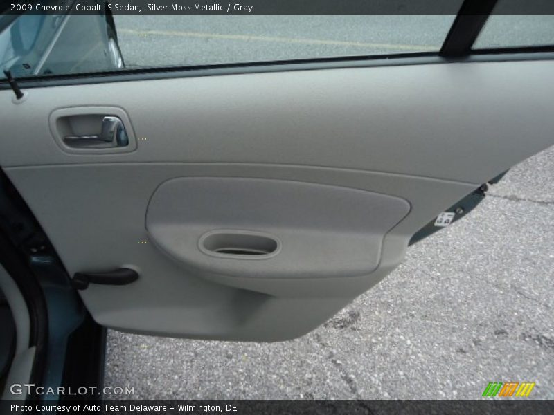 Silver Moss Metallic / Gray 2009 Chevrolet Cobalt LS Sedan