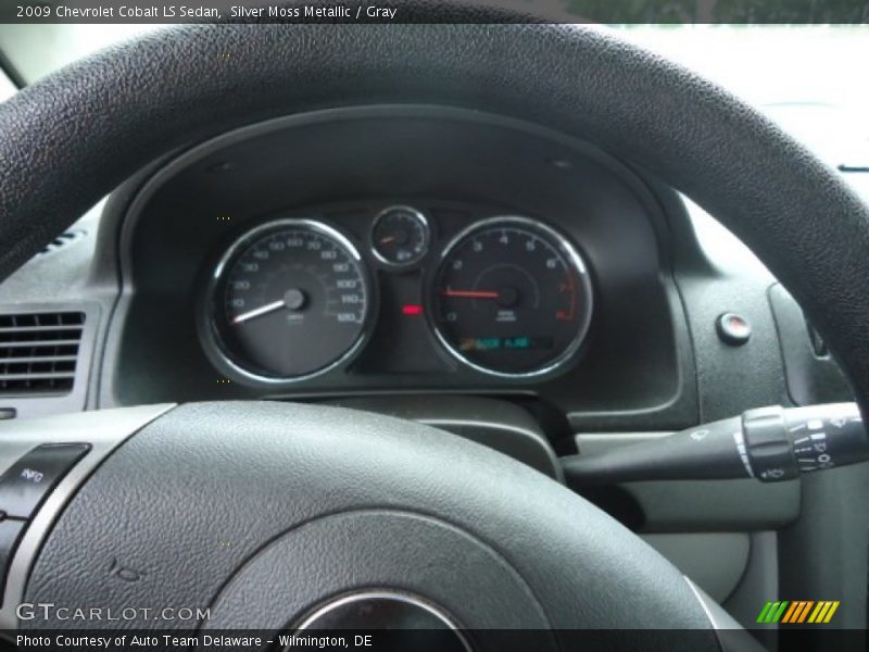 Silver Moss Metallic / Gray 2009 Chevrolet Cobalt LS Sedan