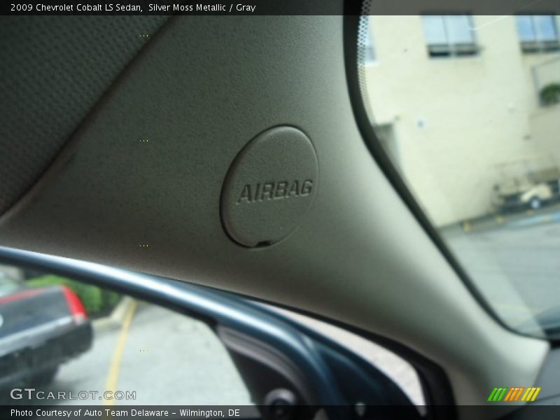 Silver Moss Metallic / Gray 2009 Chevrolet Cobalt LS Sedan