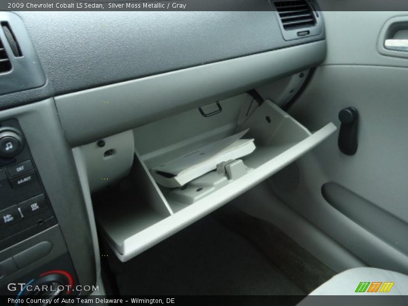 Silver Moss Metallic / Gray 2009 Chevrolet Cobalt LS Sedan