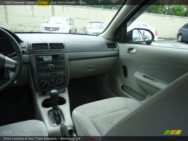 Silver Moss Metallic / Gray 2009 Chevrolet Cobalt LS Sedan