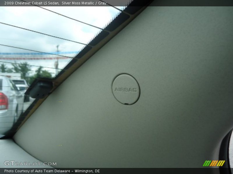 Silver Moss Metallic / Gray 2009 Chevrolet Cobalt LS Sedan