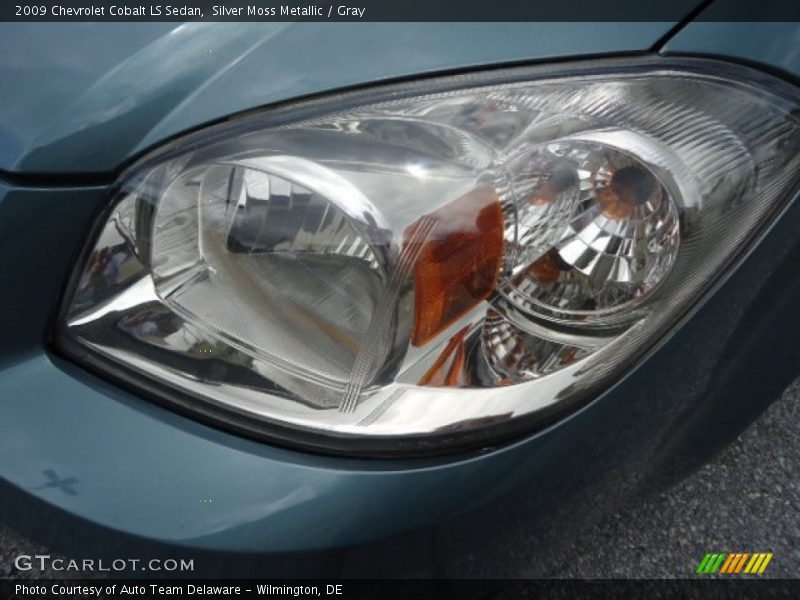 Silver Moss Metallic / Gray 2009 Chevrolet Cobalt LS Sedan