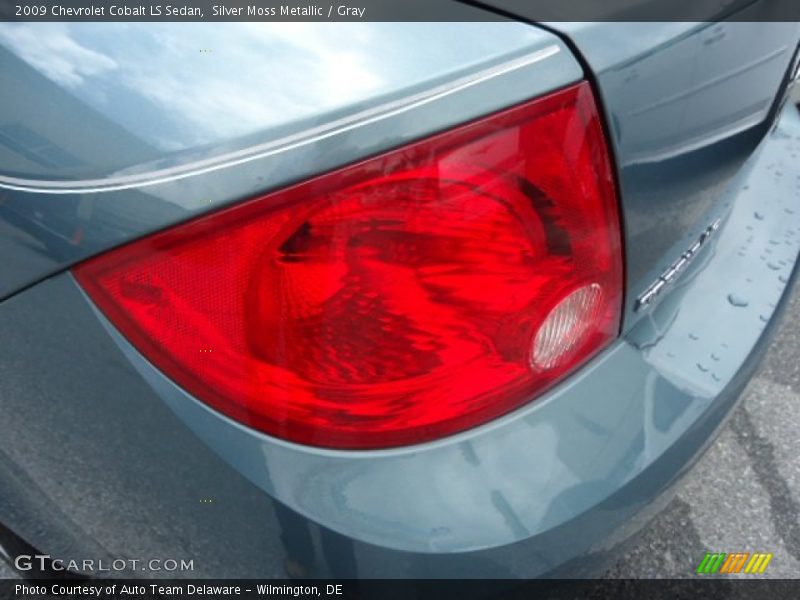 Silver Moss Metallic / Gray 2009 Chevrolet Cobalt LS Sedan