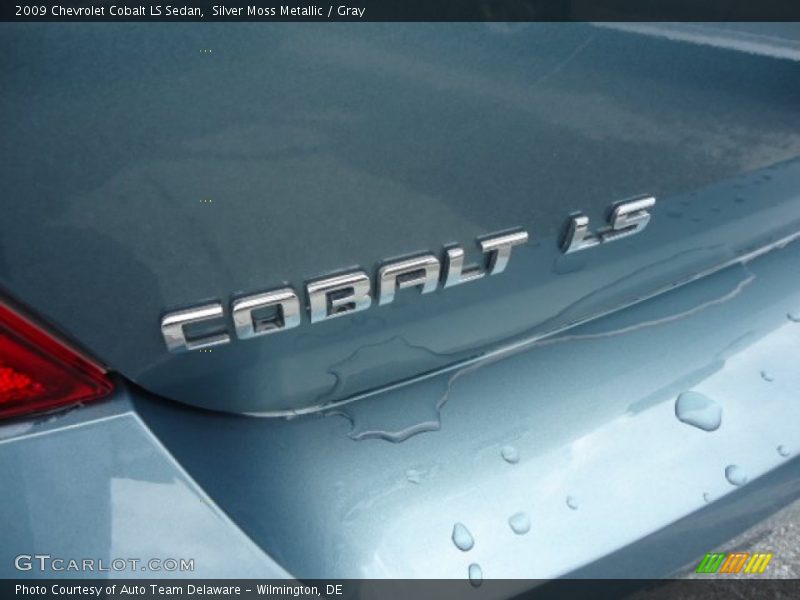 Silver Moss Metallic / Gray 2009 Chevrolet Cobalt LS Sedan