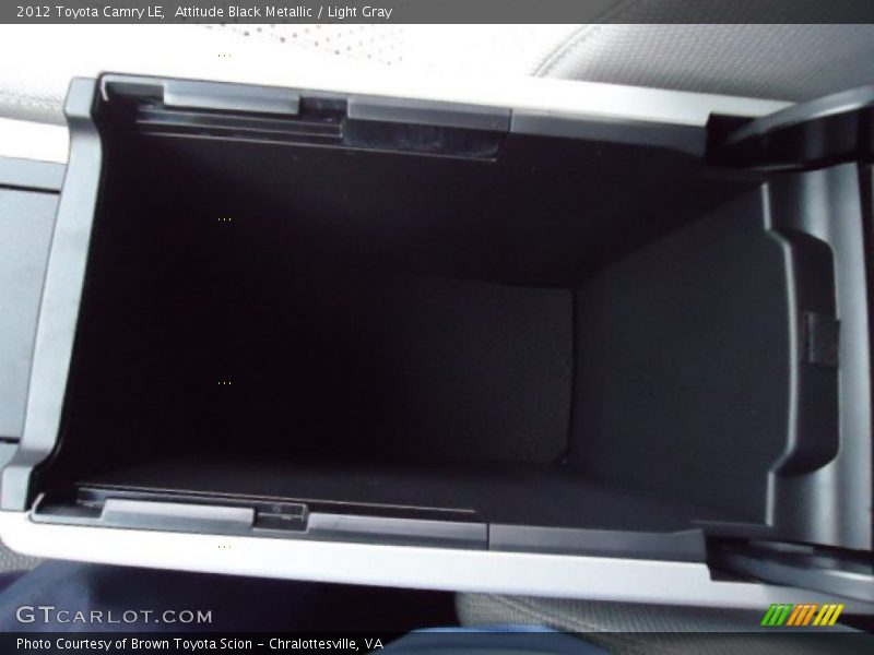 Attitude Black Metallic / Light Gray 2012 Toyota Camry LE