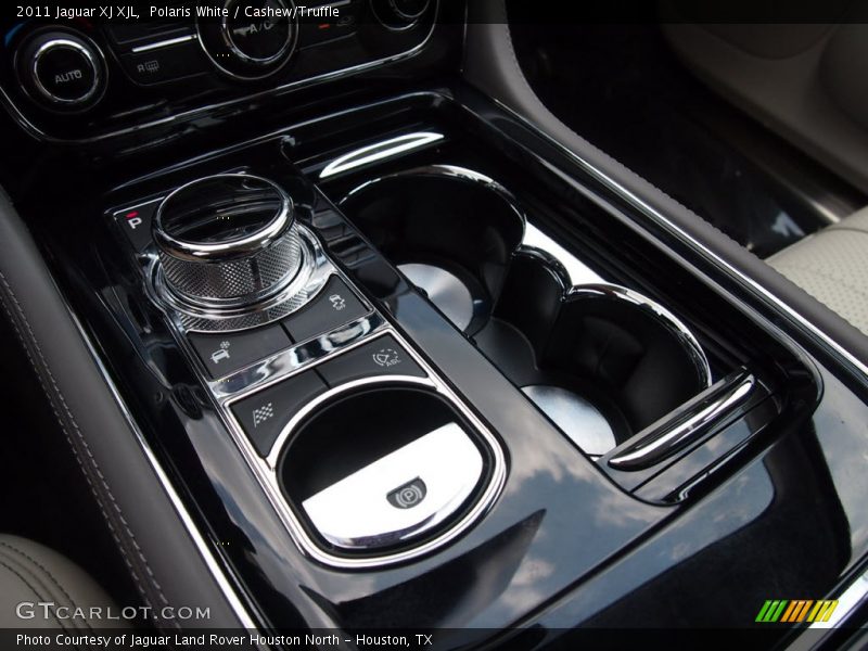 Polaris White / Cashew/Truffle 2011 Jaguar XJ XJL