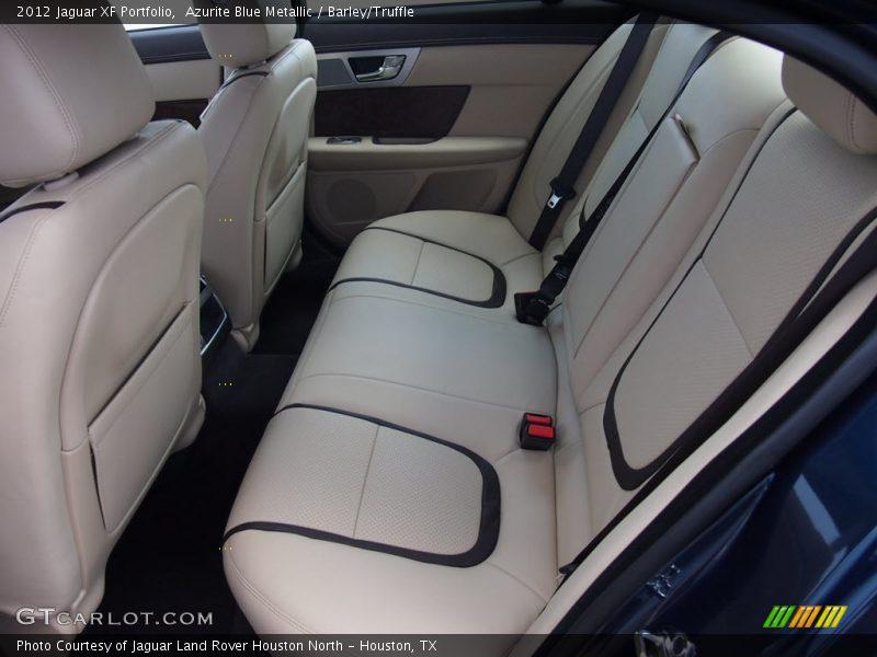 Azurite Blue Metallic / Barley/Truffle 2012 Jaguar XF Portfolio