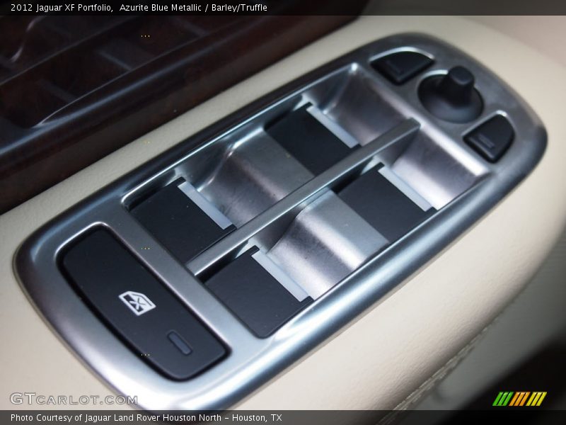 Azurite Blue Metallic / Barley/Truffle 2012 Jaguar XF Portfolio