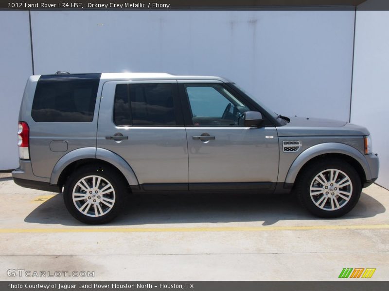 Orkney Grey Metallic / Ebony 2012 Land Rover LR4 HSE