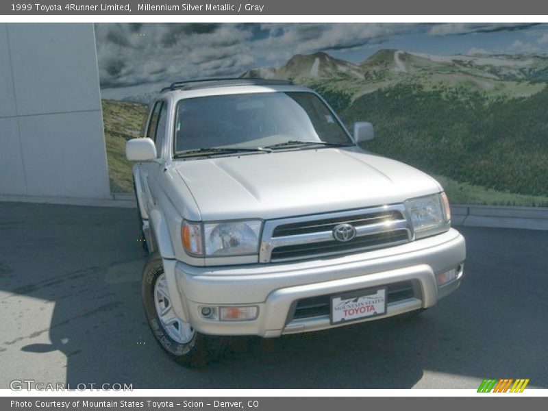 Millennium Silver Metallic / Gray 1999 Toyota 4Runner Limited