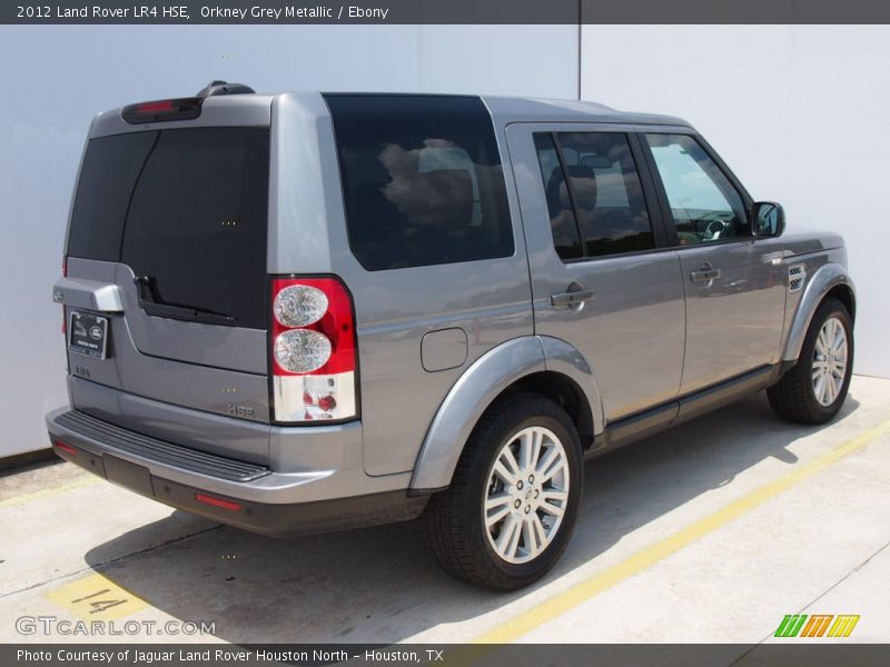 Orkney Grey Metallic / Ebony 2012 Land Rover LR4 HSE