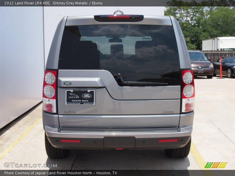 Orkney Grey Metallic / Ebony 2012 Land Rover LR4 HSE