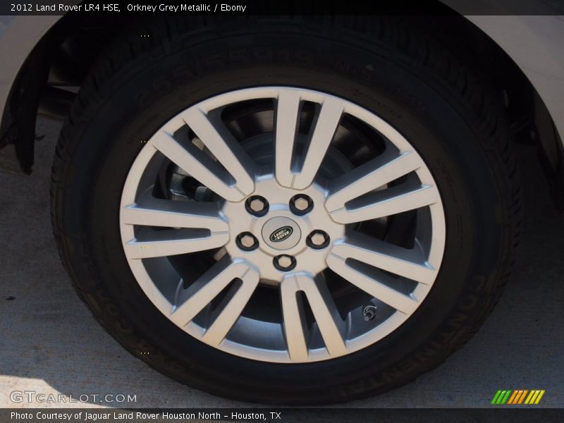 Orkney Grey Metallic / Ebony 2012 Land Rover LR4 HSE