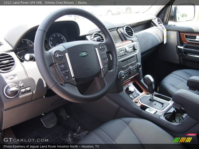 Orkney Grey Metallic / Ebony 2012 Land Rover LR4 HSE