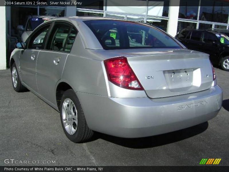 Silver Nickel / Grey 2004 Saturn ION 2 Sedan