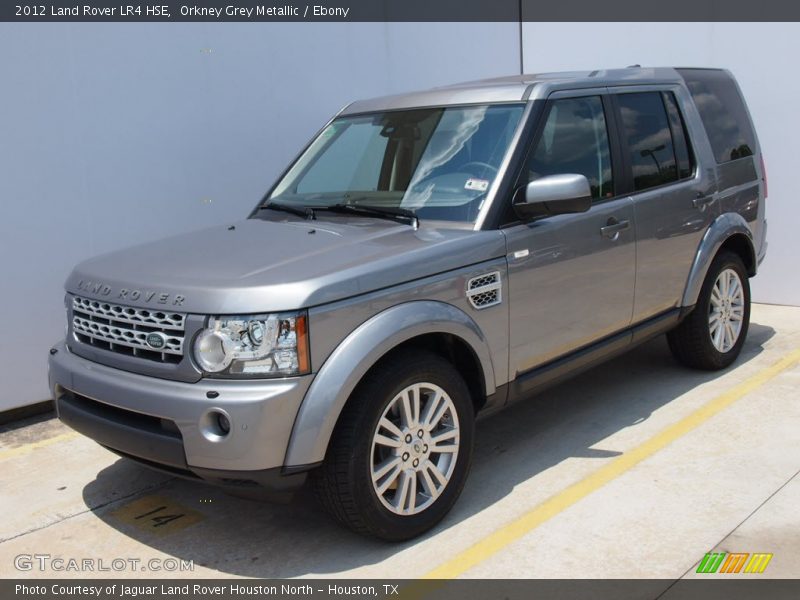 Orkney Grey Metallic / Ebony 2012 Land Rover LR4 HSE