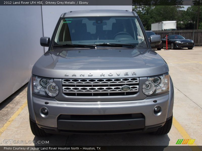 Orkney Grey Metallic / Ebony 2012 Land Rover LR4 HSE